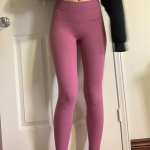 Pink Lululemon Leggings